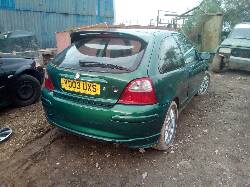 Breaking MG ZR, ZR 1.4 + Secondhand Parts 