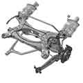 AUDI A3 SUBFRAME (FRONT)