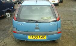 Breaking VAUXHALL CORSA, CORSA CLUB 16V Secondhand Parts 