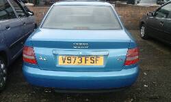 Breaking AUDI A4, A4 1.8 SE Secondhand Parts 