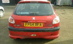 Breaking PEUGEOT 206, 206 INDEPENDENCE Secondhand Parts 