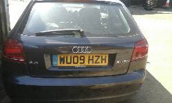 Breaking AUDI A3, A3 SE 138 TDI Secondhand Parts 