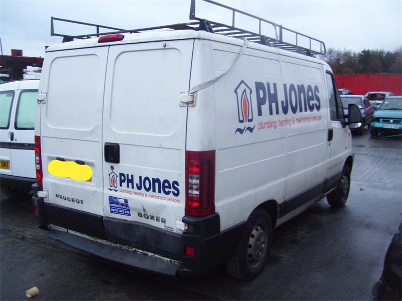 PEUGEOT BOXER VAN 290 LX SWB HDI Breakers, BOXER VAN 290 LX SWB HDI 1997cc Reconditioned Parts 