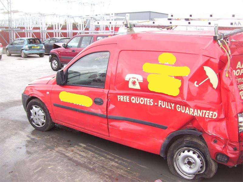 VAUXHALL COMBO Breakers, COMBO 1248cc Reconditioned Parts 