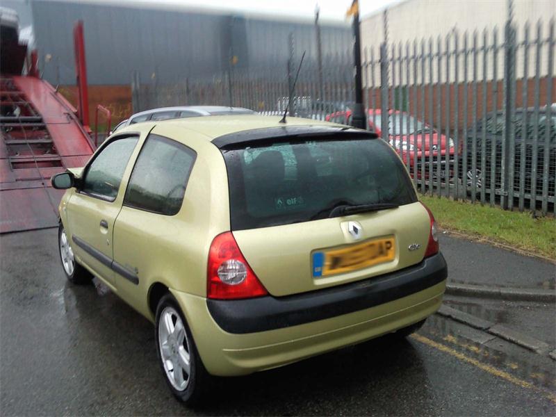 RENAULT CLIO DYNAM BILLABONG 16V Dismantlers, CLIO DYNAM BILLABONG 16V 1149cc Used Spares 